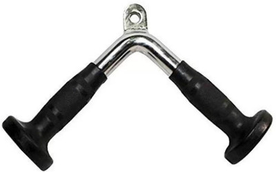 Etahmart Gym Steel V-Handle, Triceps V Bar Pro - Grip. Weight Lifting Bar(Black, Silver)