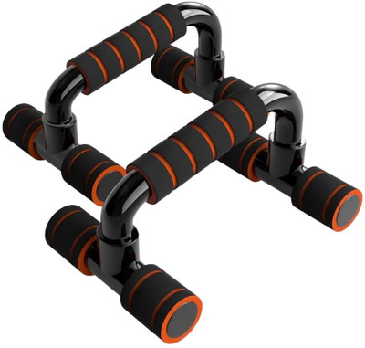 Fitness Scout Pushups Stand With Foam Grip Handle For Chest Press,Fitness Exercise Push-up Bar Pull-up Bar(Orange)