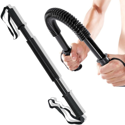 YMD Power Twister Bar Upper Body Strength Training Workout for Arm Builder (20Kg) Pull-up Bar