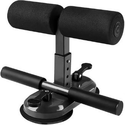 Dhupgarh Sit Up Bar with Double Suction Cups Push Up Trainer with 4 Adjustable Heights Sit-up Bar(Black)