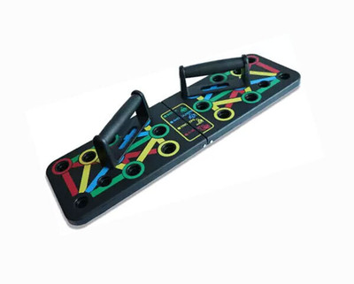 SIXTEEN Exercise Push Up Board with Strong Grip Handle for Chest Press, Gym Exercise Push-up Bar(Multicolor)