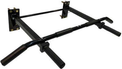 Golden Star Wall Mounted Pull Up Bar/Chin Up Bar(Black) for Home Pull-up Bar(Black)