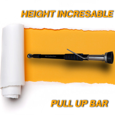 NV COLLECTION Expandable Height Steel Bar for Gymnastic and Home Use Multi-training Bar