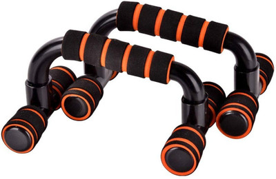 SIXTEEN Anti-sweat foam grip pushup stand pushup bar general fitness exerciser home gym Push-up Bar(Multicolor)