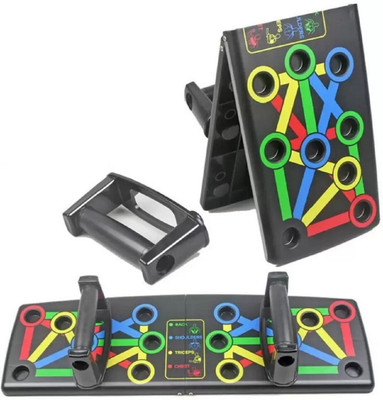 LIVOX PUSH UP FLEX BOARD - B08 Pushup board 10 Multifunction Muscle Board- Color Coded Triceps Bar