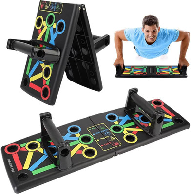 SIXTEEN Push Up Board Push Up 9 in 1 Color -Coded Push-up Bracket Board Push-up Bar47 Push-up Bar