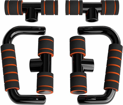 LIVOX NSPB85_Pushup Bars Stands Handles Set for Men and Women Workout Push-up Bar(Multicolor)