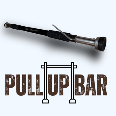 NV COLLECTION Versatile and Expandable Steel Door Bar for Home and Gym Use Multi-training Bar