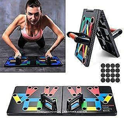 LIVOX 10 In 1 PushUp Board portable and for home gyming Push-up Bar
