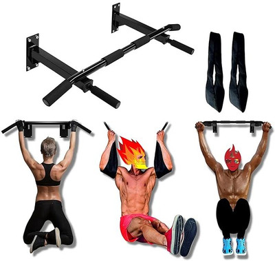 HASHTAG FITNESS Home strength training equipment Chin-up Bar(Black)