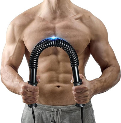 Akp Power Twister Upper Body Exercise for Chest,Shoulder,Forearm & Arm Strengthening Multi-training Bar(Black)