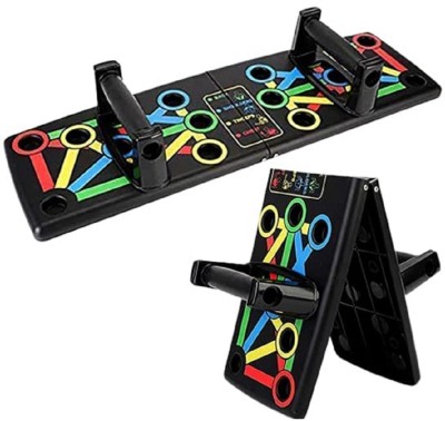 whinsy Push Up Board for Workout Foldable Pushup Board for Men & Women Push-up Bar(Multicolor)