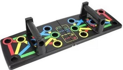 Fulkiza Portable Push Up Board System, 14-in-1 Body Building Exercise Tools Push-up Bar(Multicolor)