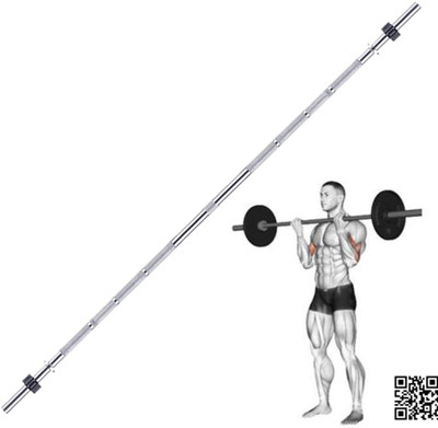 LCARNO 3FT Weight Lifting Rod with Premium Collars Weight Lifting Bar