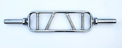 FW Sports New latest box barbell rod 50mm , 30mm internal diameter Multi-training Bar(Silver)