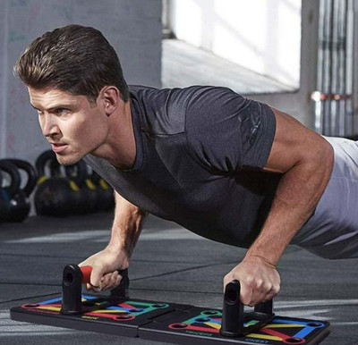 Napier Multi-Function Push Up Board with Handles for Floor Fitness Equipment Push-up Bar