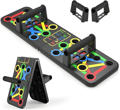 LIVOX Push up Board 15 in 1 Pushup Board for Men & Women Push-up Bar