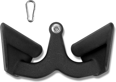 LCARNO LAT Pulldown Attachments V Bar T Bar, Tricep Bar Back Strength Training Handle Multi-training Bar(Black)