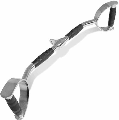 HACKERX Solid Pro Grip Gym Big D Lat Bar (30 inch) Multi-training Bar