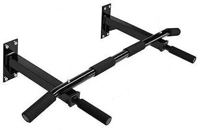 IBSLDH Wm-Bar-2000 Alloy Steel Wall Mount Chin Up Bar Pull-up Bar(Black)