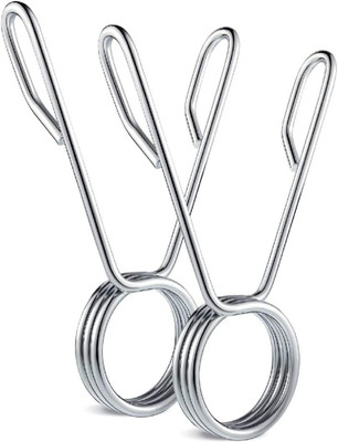 HT XPLORIX 50mm Olympic Barbell Spring Lock Coller, Barbell Spring Lock [ Pack of 2 ] Weight Lifting Bar