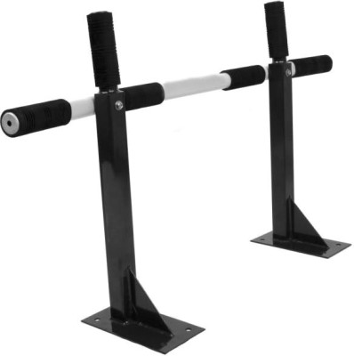 ks creations Wall Mounting Chin up/ Pull up bar in Black and White Chin-up Bar(Black)