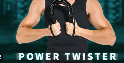 GULU Power Twister spring Bar Multi-training Bar upper body exerciser for upper body Multi-training Bar(Black)