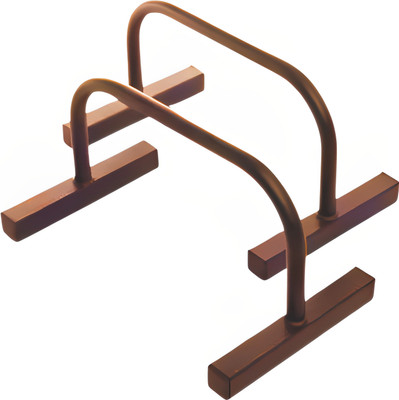 ks creations Heavy duty mild steel round push-up bar in Brown Push-up Bar