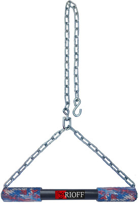 Rioff Steel Height Increase Pull Up Bar Hanging Rod Home/Gym Use for Kids Adults (4FT) Pull-up Bar