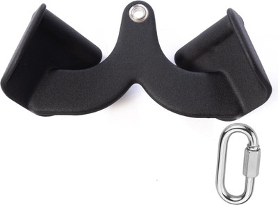 gymfreak LAT Pulldown Attachments, Thickened Ergonomic Back Tricep Training Handle Multi-training Bar(Black)