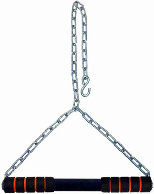 MNSPORTS Hanging Chain chinup with Chrome Plated Rod for Height Increase Chin-up Bar Chin-up Bar