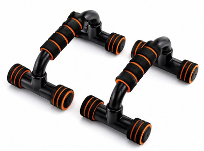 Eagle Mark Adjustable Push Up Bars for Home Gym, Non-Slip Foam Grip for chest and core Push-up Bar(Multicolor)