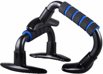 GOCART Workout Pushup Stands Handles Set with Non-Slip Bars, Comfort Foam Grips Push-up Bar(Blue)