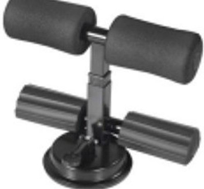 MAITRI ENTERPRISE Portable Double Stand Situp Bar Workout Assistant Leg Support Abdominal Core 416 Ab Exerciser(Black)