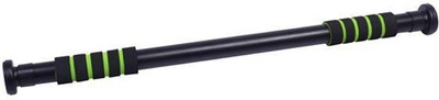CTC CREATION Adjustable Height increase Steel Door Bar Rod and Multipurpose Hanging Pull-up Bar(Black)