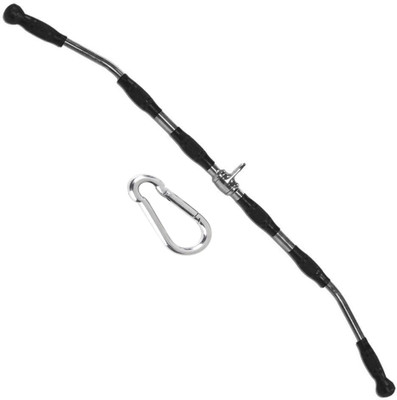 HACKERX High Pulley LAT Bar | High Pulley With Safety lock Multi-Training Bar. Multi-training Bar