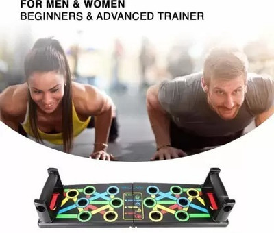 Camperdown Push Up Board System, 14-in-1 Body Building Exercise Tools Push-up Bar