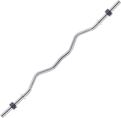 LCARNO 3FT Curl Weight Lifting Rod with Premium Collars Weight Lifting Bar