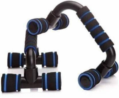 Shopeleven Push Stand with Foam Grip Handle for Chest Press, Home Gym Fitness Pull-up Bar Push-up Bar(Black)