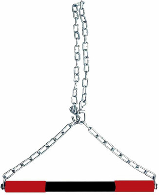 Stanmore Hanging Pull Up Bar of 5 Feet Chain Chin-up Bar (Silver) Chin-up Bar