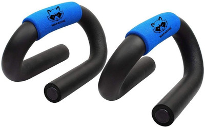 MAPACHE Push Up Bars Pair Foam Grip Handle Chest Press Dips- Push Ups for Women & Men Push-up Bar