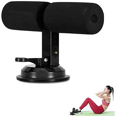 Dream bigger collection Sit Up Assistant Device Bar| Abs Master | Crunches Equipment for Home Workout Ab Exerciser(Black)