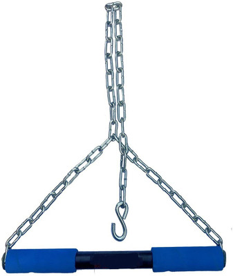 Eanathi Hanging Rod Pull Up Bar with Long Heavy Chain Height Increaser and Pull up Chin-up Bar