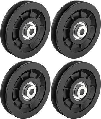 HOUSE OF COMMON Universal Nylon Bearing Pulley Wheel Replace for Gym Equipment Part Merchine Multi-training Bar