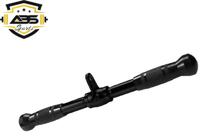 ABSSports LAT Pulldown Attachment,Weight Machine Accessories, Straight Triceps Handle Multi-training Bar