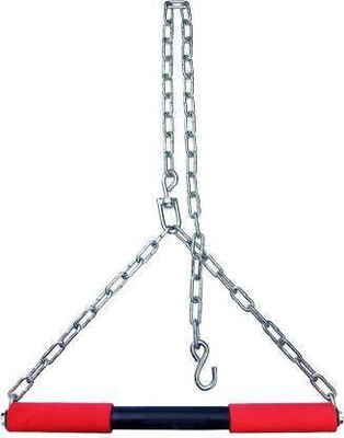 SIXTEEN Pull up Chain , Pull Up/Chin up Bar, Heavy Duty Rod with Thick Chain Hanging Rod Chin-up Bar(Multicolor)