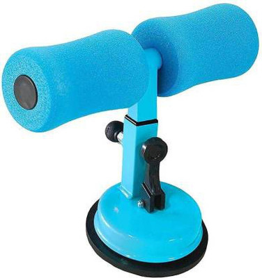 Leosportz Portable Self-Suction Situp Bar Adjustable Sit Up Equipment Helper Sit-up Bar(Blue)