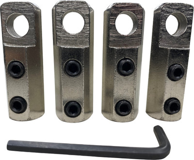 FITIFY Gym Machine Wire Connector Lock Set with Safety Screw & L Key (pack of 4) Multi-training Bar