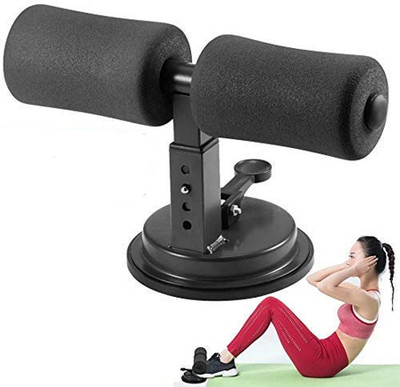 AFFENDS Home Fitness Equipment Sit-ups and Push-ups Assistant Ab Exerciser Push-up Bar(Black)