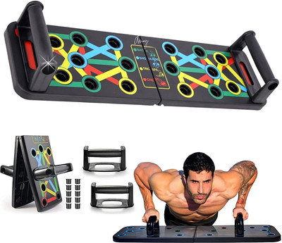 ShopiMoz Push Up Board Fitness Equipment Push Up Bars 14 in 1 Multipurpose Pushup Board Push-up Bar